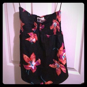 Roxy floral tube top